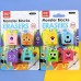 KIT 4 BORRACHA MONSTRINHO ERASER CARTELA