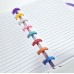 CADERNO INTELIGENTE A5 8 DISCOS COM POST IT PANDA FOFO CAPA DURA