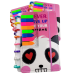 CADERNO INTELIGENTE A5 8 DISCOS COM POST IT PANDA FOFO CAPA DURA