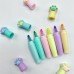 MINI MARCA TEXTO PATINHA DE GATO KIT 6 CORES