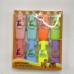 MINI MARCA TEXTO 8 CORES COLORIDOS 