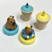 MARCA TEXTO SORVETE CAPIVARA KIT 6 CORES
