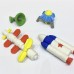 KIT BORRACHA CARTELA TEMA ESPACIAL CRIATIVO