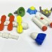 KIT BORRACHA CARTELA TEMA ESPACIAL CRIATIVO