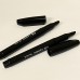KIT CANETA MARCA TEXTO COR PRETO LUMINI BLACK CIS