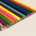 LÁPIS DE COR NEON 12 CORES COM 6 CORES CORPO TRIANGULAR BRW