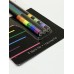 KIT 3 LAPIS HB COM BORRACHA  RAIN BOW