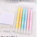 MARCA TEXTO APAGÁVEL PONTA DUPLA KIT COM 6 CORES MARCADOR MAGIC