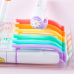 MARCA TEXTO APAGÁVEL KIT FOFO 6 CORES MARCADOR MÁGICO