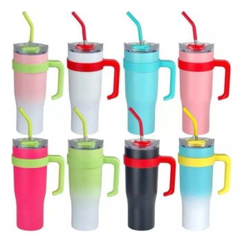 Copo Térmica Com Canudo 1250ML - WD8060