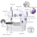 Mini Maquina Costura Portátil Elétrica + Pedal Bivolt SM-202A