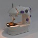 Mini Maquina Costura Portátil Elétrica + Pedal Bivolt SM-202A