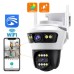 CAMERA DUPLA WIFI GUN BALL AJA34HB 