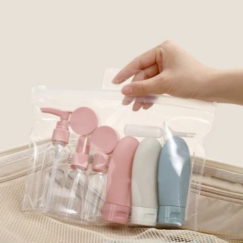 KIT DE FRASCOS PARA VIAGEM COM 9PÇS AC130