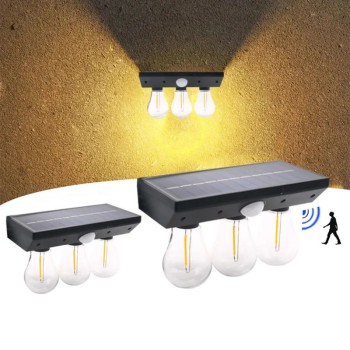 LUZ DE PAREDE SOLAR RECARREGÁVEL ALB1291