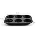 FORMA PARA CUPCAKE 6 CAVIDADES ANTIADERENTE KL1041