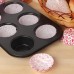 FORMA PARA CUPCAKE 6 CAVIDADES ANTIADERENTE KL1041