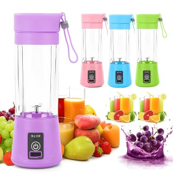 MINI LIQUIDIFICADOR PORTÁTIL 380ML - GZJ001