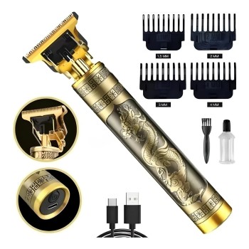 MAQUINA DE CORTAR CABELO ELÉTRICA RECARREGÁVEL DRAGÃO NCP3101