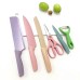 KIT DE FACAS COLORIDAS 6 PÇS - LKCF26