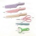 KIT DE FACAS COLORIDAS 6 PÇS - LKCF26