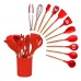 JOGO DE COZINHA KIT C/ 12 PÇS DE SILICONE HYP2503