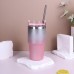 COPO TÉRMICO COM GLITTER 600ML GDR1615