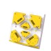 KIT 6 PCS ESQUADRO MAGNETICO PARA SOLDA BOM3608