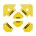 KIT 6 PCS ESQUADRO MAGNETICO PARA SOLDA BOM3608