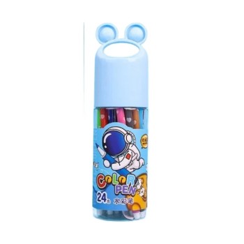 KIT CANETINHA 12 PCS COLOR PEW ASTRONAUTA LUSCB1212