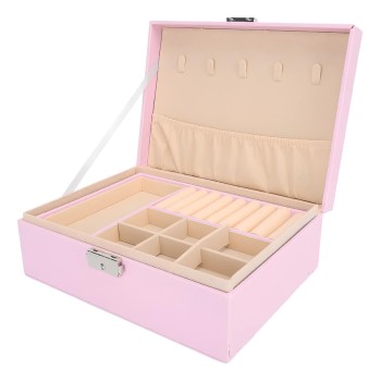PORTA JOIAS FEMININO COM DIVISORIAS - REF9355