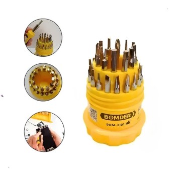 KIT COM 31 CHAVES DE PRECISAO BOM3101