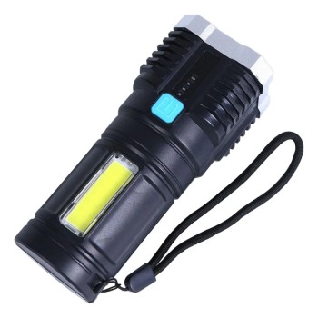 LANTERNA COM LED CARREGAMENTO POR USB LEY2221