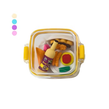  MINI BORRACHA MARMITA LANCHE LUXPC111