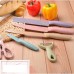 KIT CONJUNTO DE FACAS COLORIDAS 6 PEÇAS AÇO INOXIDÁVEL - FA7105