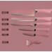 KIT FACAS 6PÇS XDX12216 XDX122219 XDX12215
