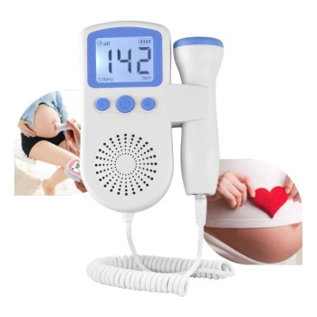 Sonar Fetal Doppler Ultrassom Ouvir Batimentos Bebe Portátil