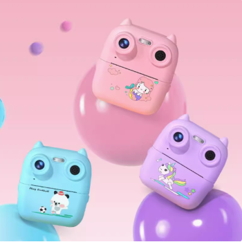 Câmera Infantil com Impressão Térmica — Diversão, Fotos e Memórias sem Precisar de Tinta!
