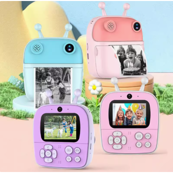 Câmera Infantil Marciana com Impressão Instantânea — Diversão de Outro Mundo!
