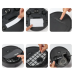 Robô Aspirador Inteligente Automático Varredor Recarregável Cor Preto 5v