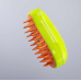 Escova Recarregável para Pets – Cerdas de Silicone com Reservatório Interno – Modelo Mango