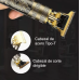 Máquina de cortar o cabelo: Cortar palhetas e barba.