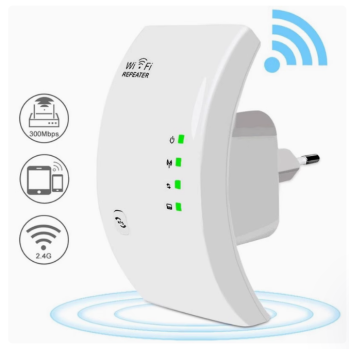 Repetidor de Sinal Wi-Fi | Aumenta o Alcance da Internet Sem Fio | Fácil Instalação