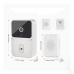 Campainha Inteligente Wi-Fi com Áudio Bidirecional e Visão Remota via App