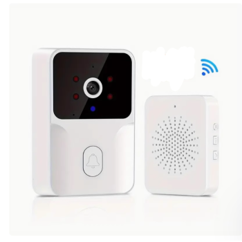Campainha Inteligente Wi-Fi com Áudio Bidirecional e Visão Remota via App