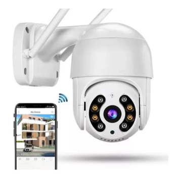 Câmera de Segurança A6 IP Wifi Prova D'água Visão Noturna Full Hd 1080P Infrared Auto Track