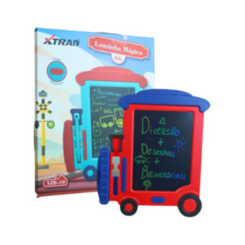 Lousa Mágica Infantil de Desenho – Tela LCD Formato Trem