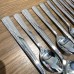 6 peças no pacote de Faca de inox detalhado