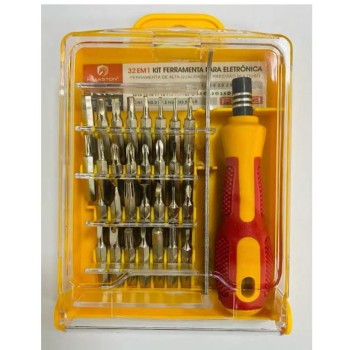 FM03 Kit Chaves 32 EM1 Unidades Alen Torx Fendas