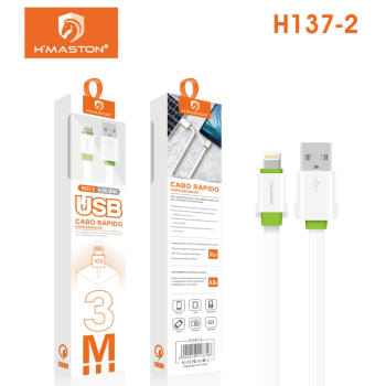 H137-2 cabo de Carregamento 3Metros ios 4.8A